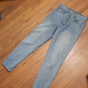 High rise light wash Joe's Jeans